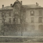 Straight University's Stone Hall male dormitory 1883