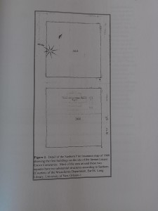 Placement of Thomy Lafon school. Locust Grove cemeteries No. 1 and No. 2 were in squares 360 and 363 on Freret Street between 6th and 7th streets.