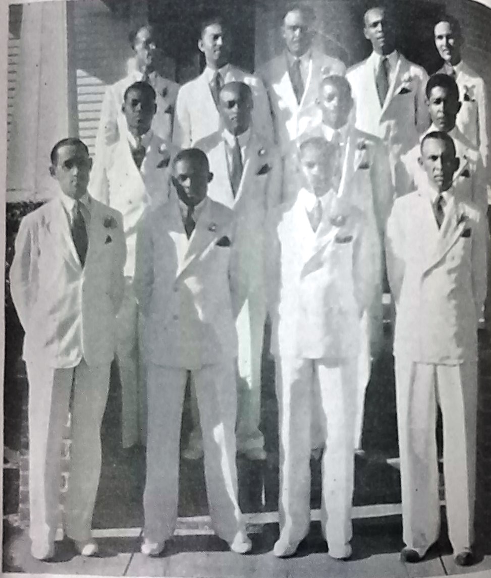 Claver Socialites of Beaumont, TX 1939 cropped