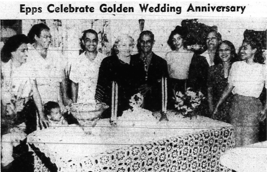 Epps-Patten Golden Anniversary 1951